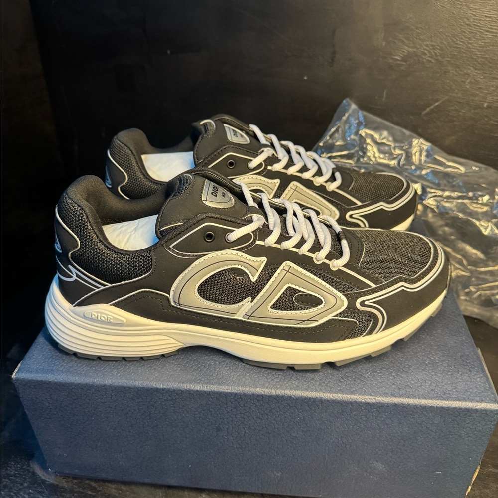 Dior b30 Black and White Sneakers